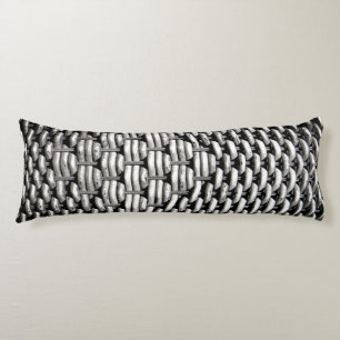 Abstract and Stylish Grey Pattern  Body Cushion
