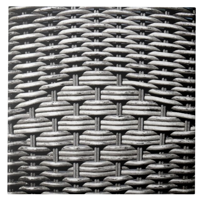 Abstract and Stylish Grey Pattern  Ceramic Tile (Front)