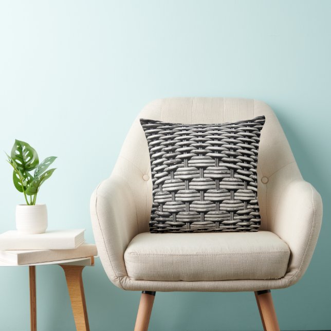 Abstract and Stylish Grey Pattern  Cushion (Chair)