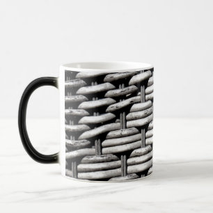 Abstract and Stylish Grey Pattern  Magic Mug