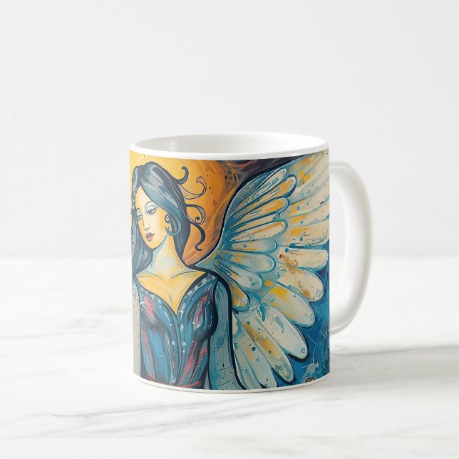 Abstract Angel  Coffee Mug (Front Right)