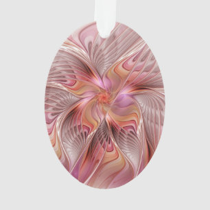 Abstract Angel Colourful Fantasy Fractal Art Ornament