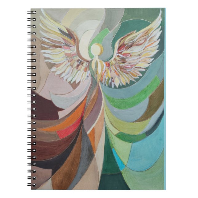 Abstract angel notebook (Front)