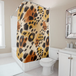 Abstract animal pattern Shower Curtain