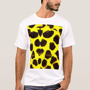 Abstract Animal Print Leopard Watercolor T-Shirt
