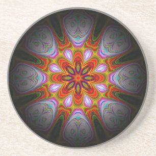 Abstract Antique Art-18434 Coaster
