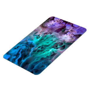 Abstract Apophysis Fractal I Magnet