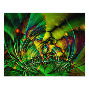 Abstract Apophysis Fractal II Photo Print