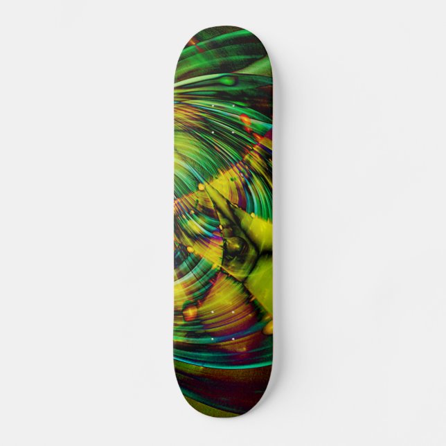Abstract Apophysis Fractal II Skateboard (Front)