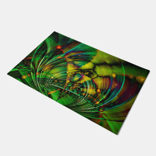 Abstract Apophysis Fractal II + your ideas Doormat