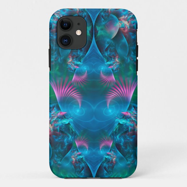 Abstract Apophysis Fractal III Case-Mate iPhone Case (Back)