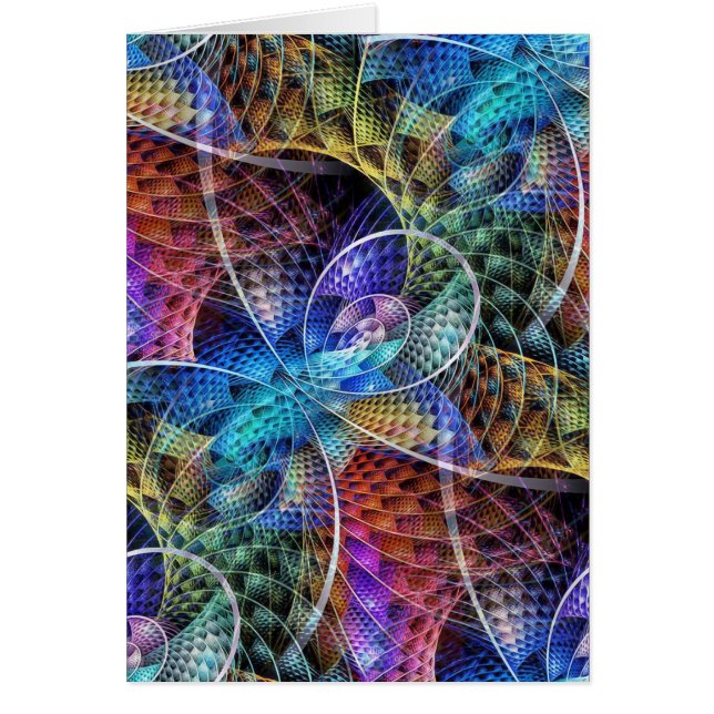 Abstract Apophysis Fractal X (Front)