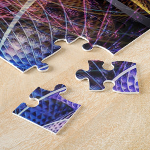 Abstract Apophysis Fractal X Jigsaw Puzzle