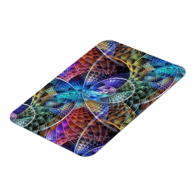 Abstract Apophysis Fractal X Magnet (Left Side)