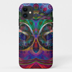 Abstract Apophysis Owl I iPhone 11 Case