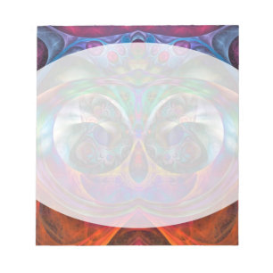 Abstract Apophysis Owl I Notepad