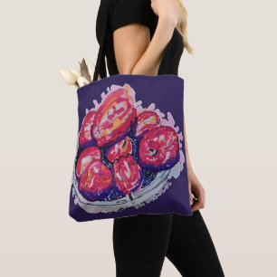 Abstract Apples Tote Bag