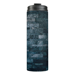 Abstract architecture background thermal tumbler