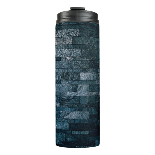 Abstract architecture background thermal tumbler (Front)