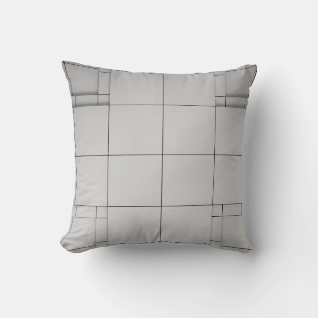Abstract architecture contemporary cushion (Front)