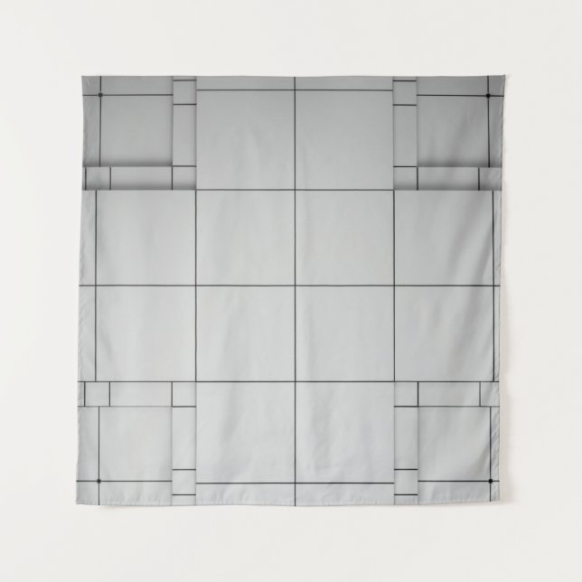 Abstract architecture contemporary tapestry (Front)