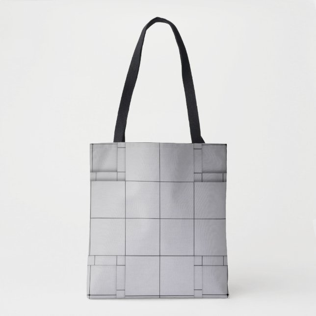 Abstract architecture contemporary tote bag (Front)