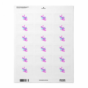 Abstract Arrows Labels