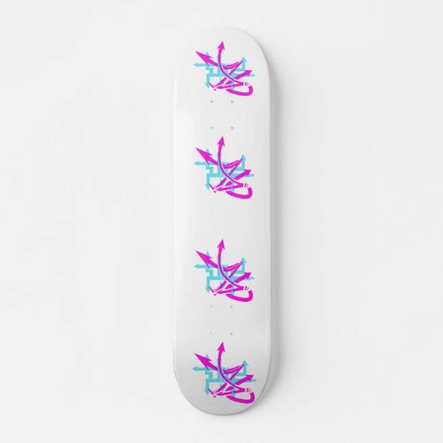 Abstract Arrows Skateboard (Front)