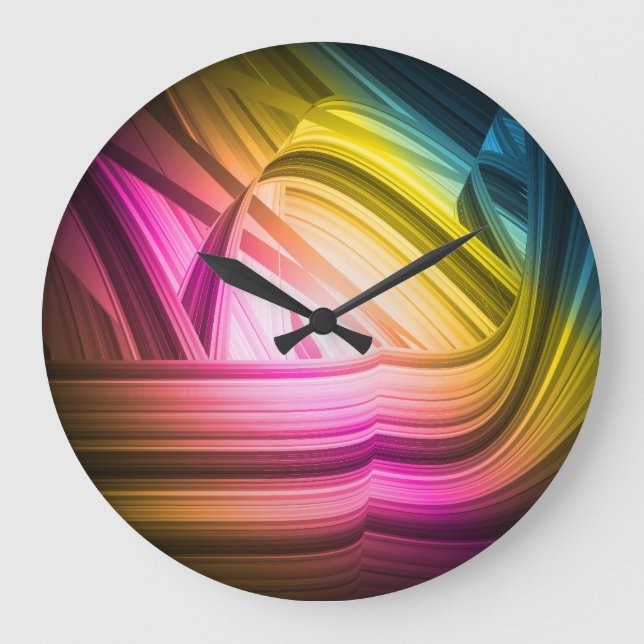 Abstract Art 10 Clock (Front)