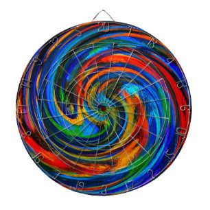 Abstract Art #10 Dartboard