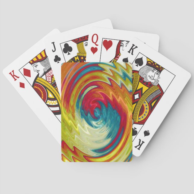 Abstract Art 10 Playing Cards (Back)