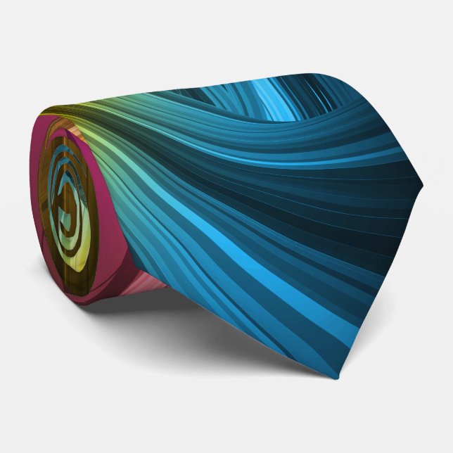 Abstract Art 10 Tie (Rolled)