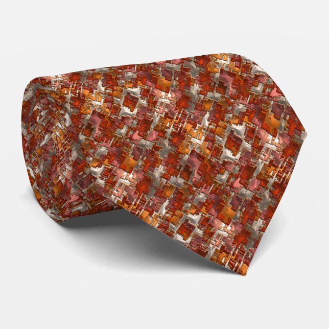 Abstract Art 130 Tie (Rolled)