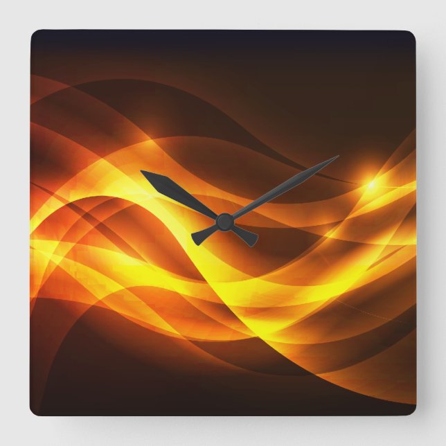 Abstract Art 13 Clock (Front)