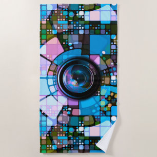 Abstract Art 151 Beach Towels