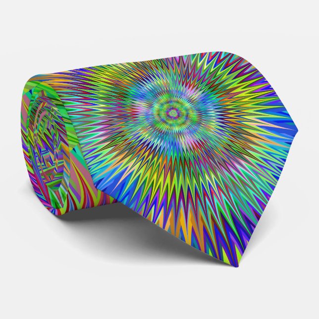 Abstract Art 157 Tie (Rolled)