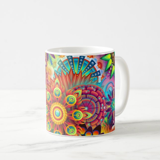 Abstract Art 163 Coffee Mug (Front Right)