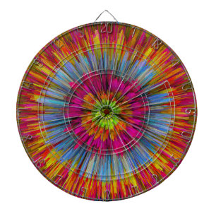 Abstract Art 167 Dart Board