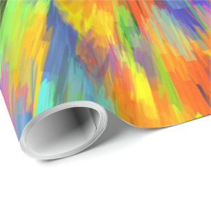 Abstract Art 168 Wrapping Paper