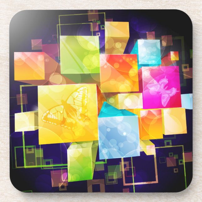 Abstract Art 21 Coaster (Front)