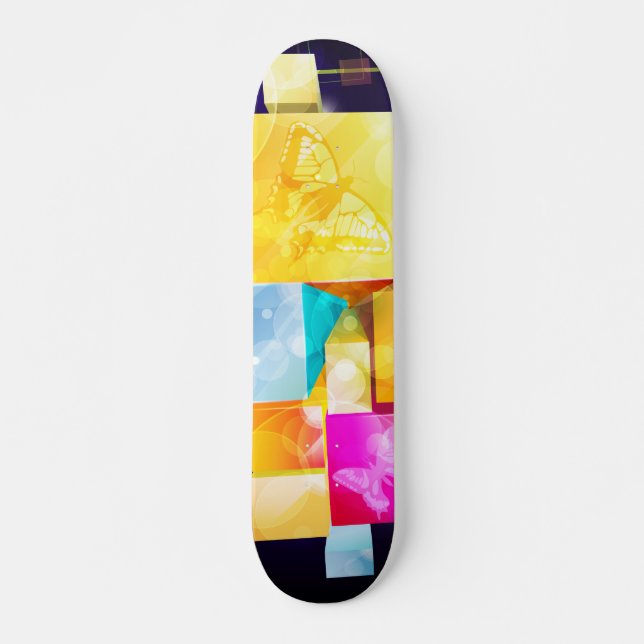 Abstract Art 21 Skateboard (Front)