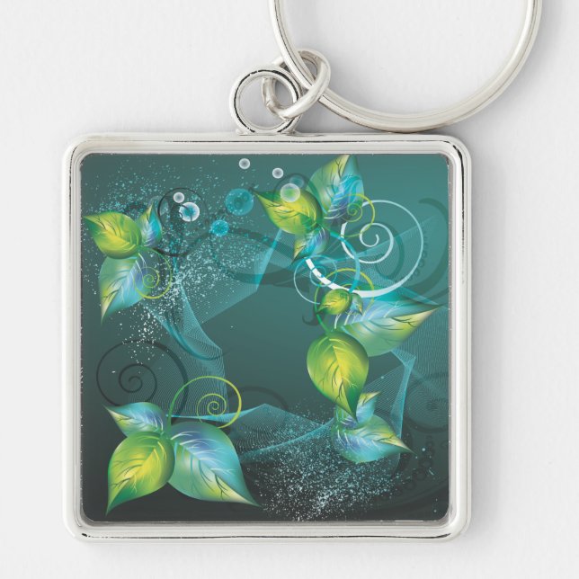 Abstract Art 24 Keychain (Front)