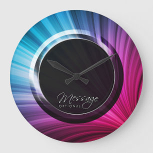 Abstract Art 31A  Clock