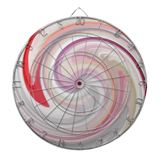 Abstract Art #3 Dartboard (Front)