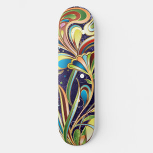 Abstract Art 64 Skateboards Options