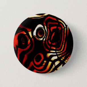 Abstract Art 6 Cm Round Badge