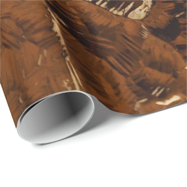 Abstract Art 77 Wrapping Paper (Roll Corner)