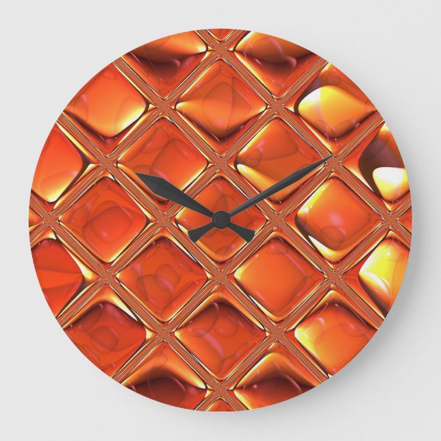 Abstract Art 88 Wall Clocks & Numeral Options (Front)