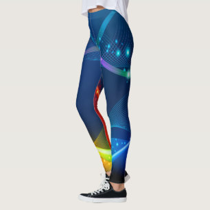 Abstract Art 9-12 Image Options Leggings