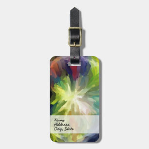 Abstract Art Abstract Painting 9 Luggage Tag